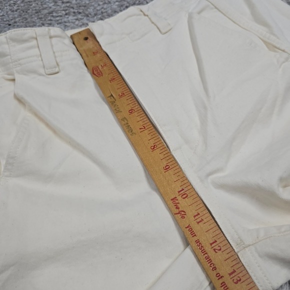Madewell Jeans Womens 30 Cream High Rise Tapered‎ Denim Office READ - Picture 14 of 16